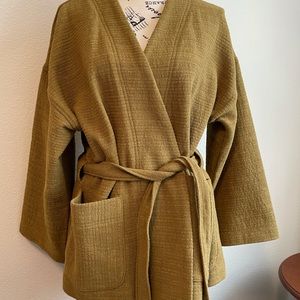 Madewell Texture and Thread tie jacket